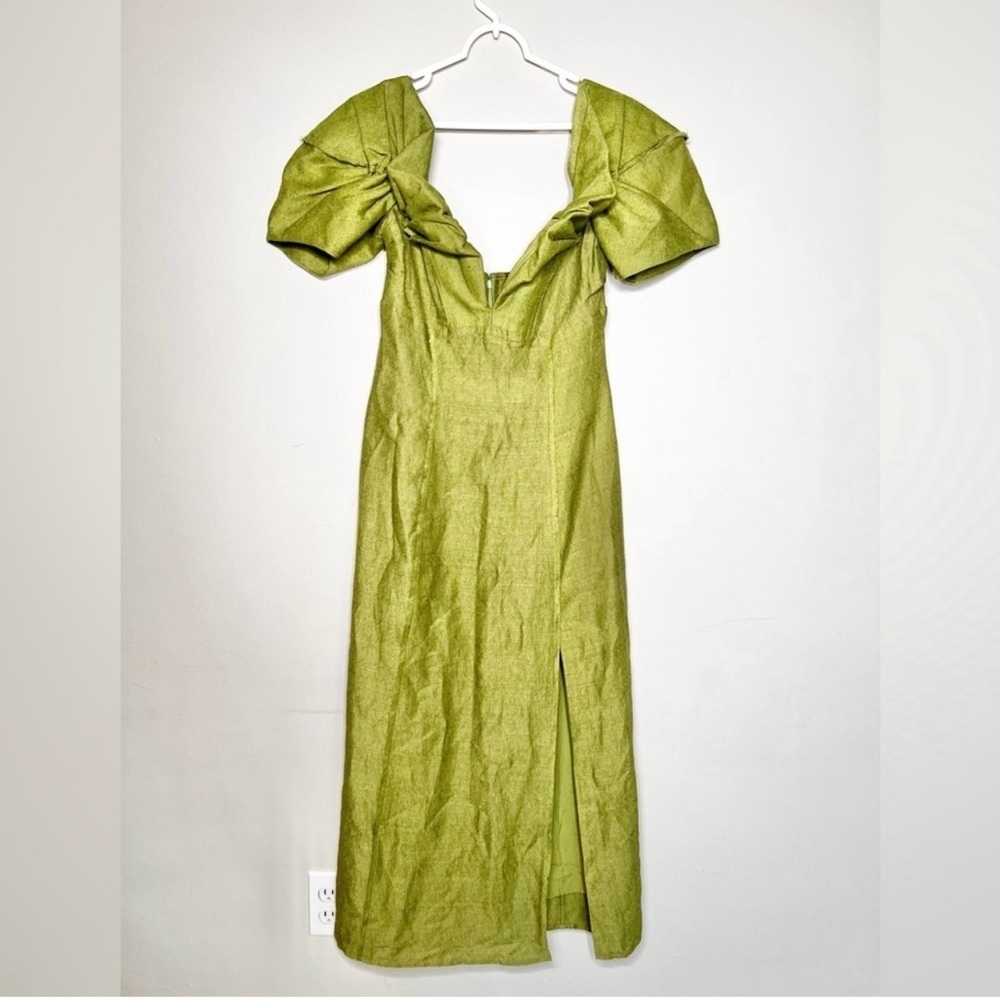 NWOT Cult Gaia Muna Off The Shoulder Midi Dress Size 4 /Small - Picture 6 of 11